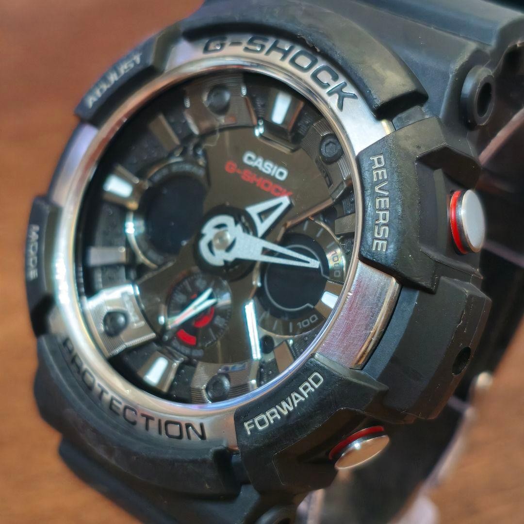 Casio G-SHOCK GA-200-1AJF Black Watch Battery Replaced