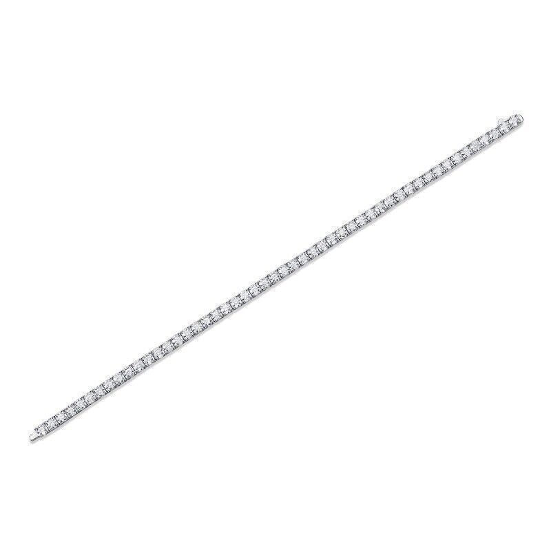 ALL SIZE VVS1/D Certified GRA Moissanite Tennis Bracelet S925 SILVER PASS TESTER
