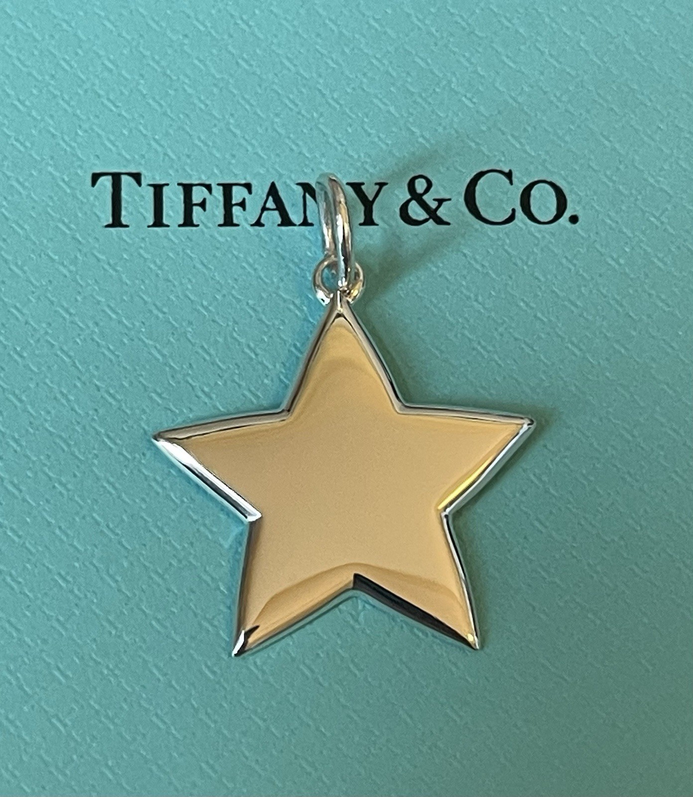 Tiffany & Co. Star Sterling Silver .925 Charm Pendant