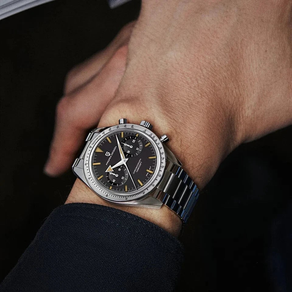 Pagani Design PD-1766 All Black Men Automatic Watch