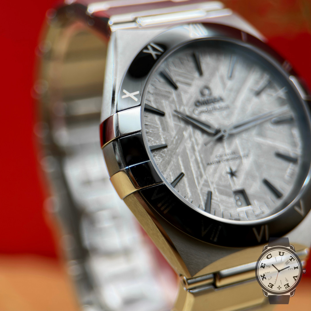 Omega Constellation 41mm Meteorite Dial 131.30.41.21.99.001 Extra Strap Warranty