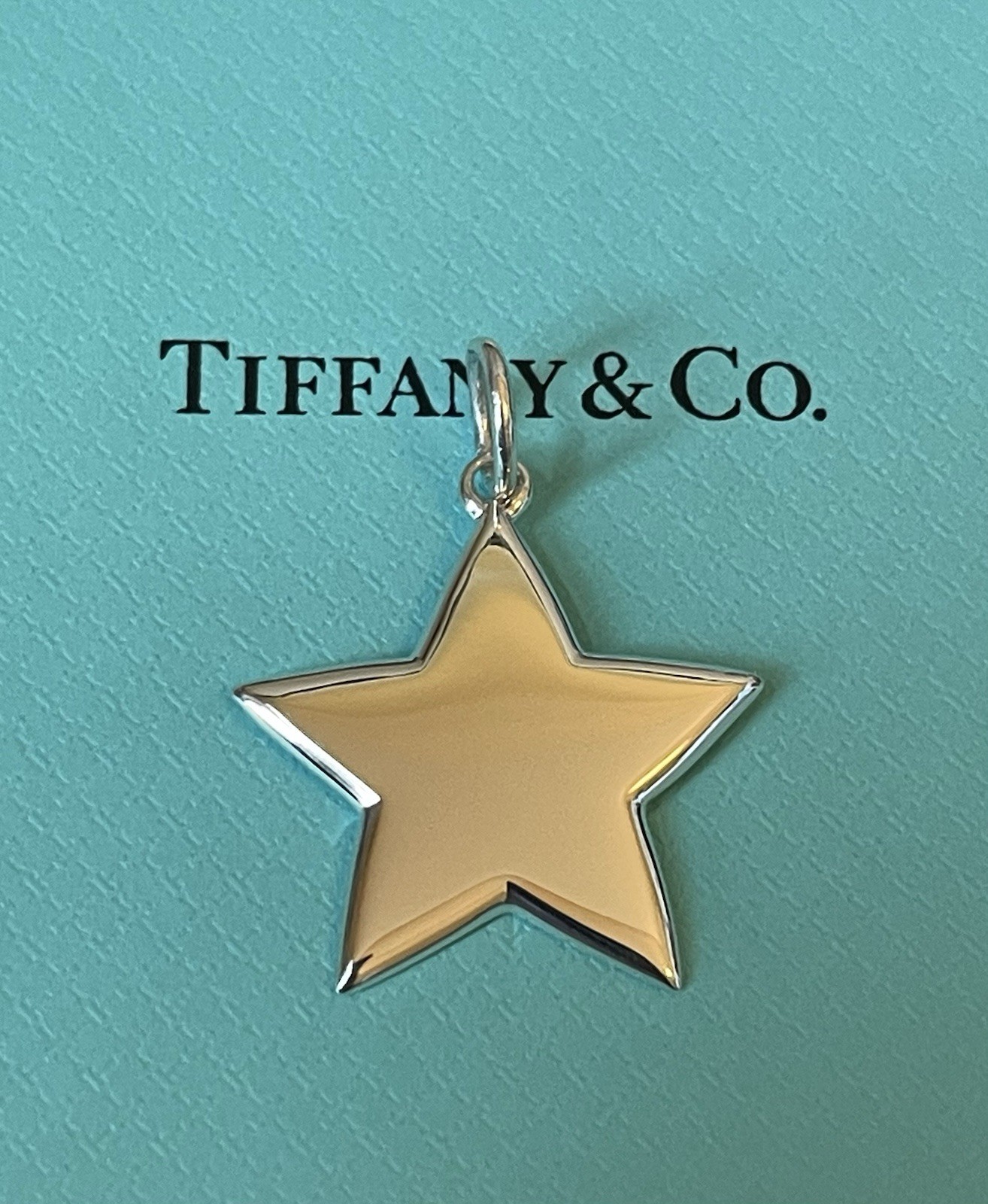 Tiffany & Co. Star Sterling Silver .925 Charm Pendant