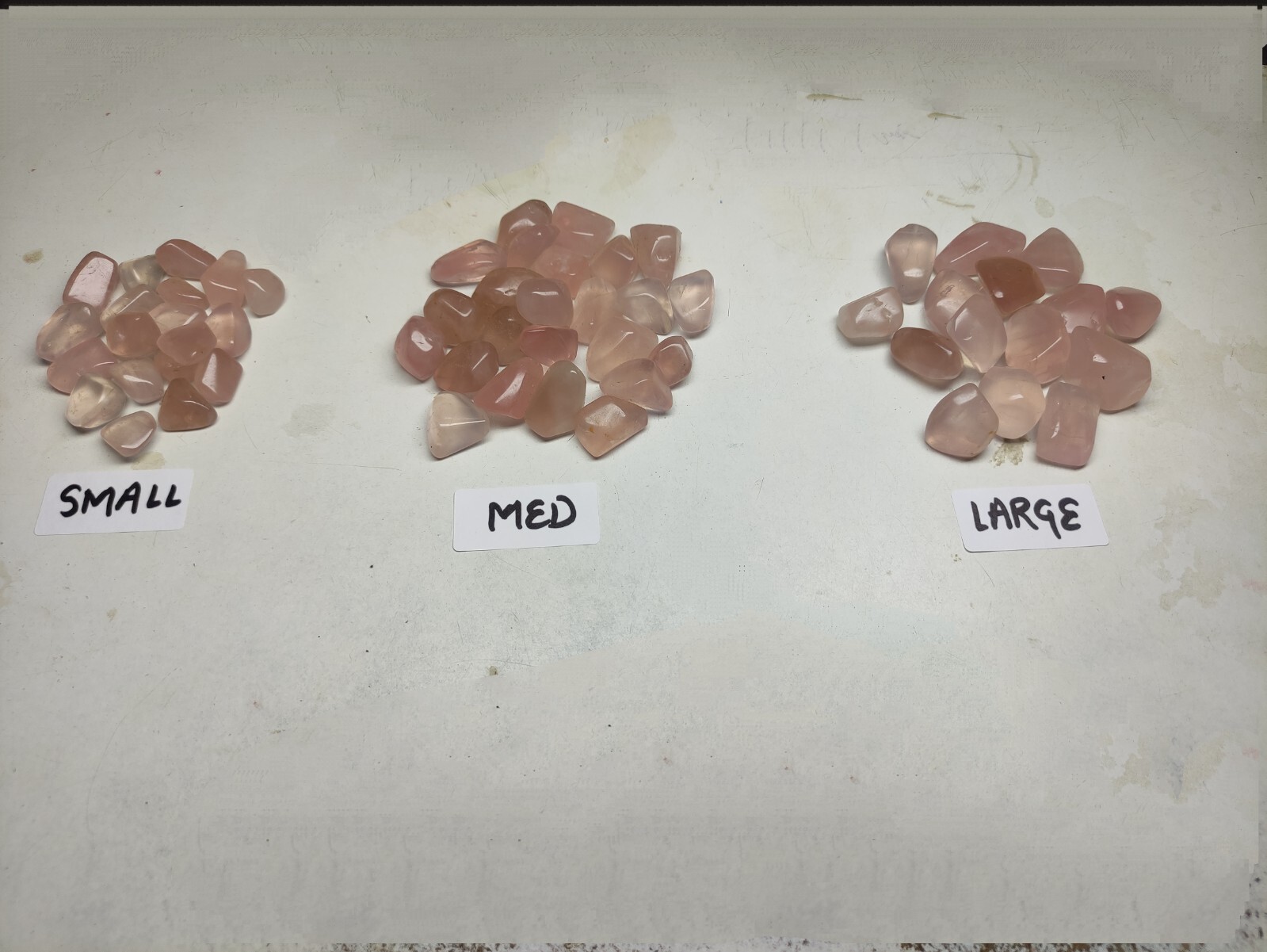 Natural Rose Quartz Tumbles – Healing Crystals for Love and Harmony 50g LOT