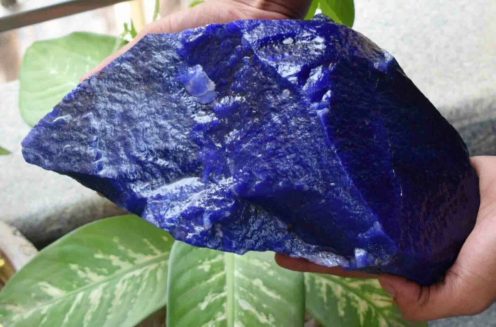 DYED Blue Sapphire 15000 Ct/3 Kg Natural Gemstone Rough Expedited Shipping