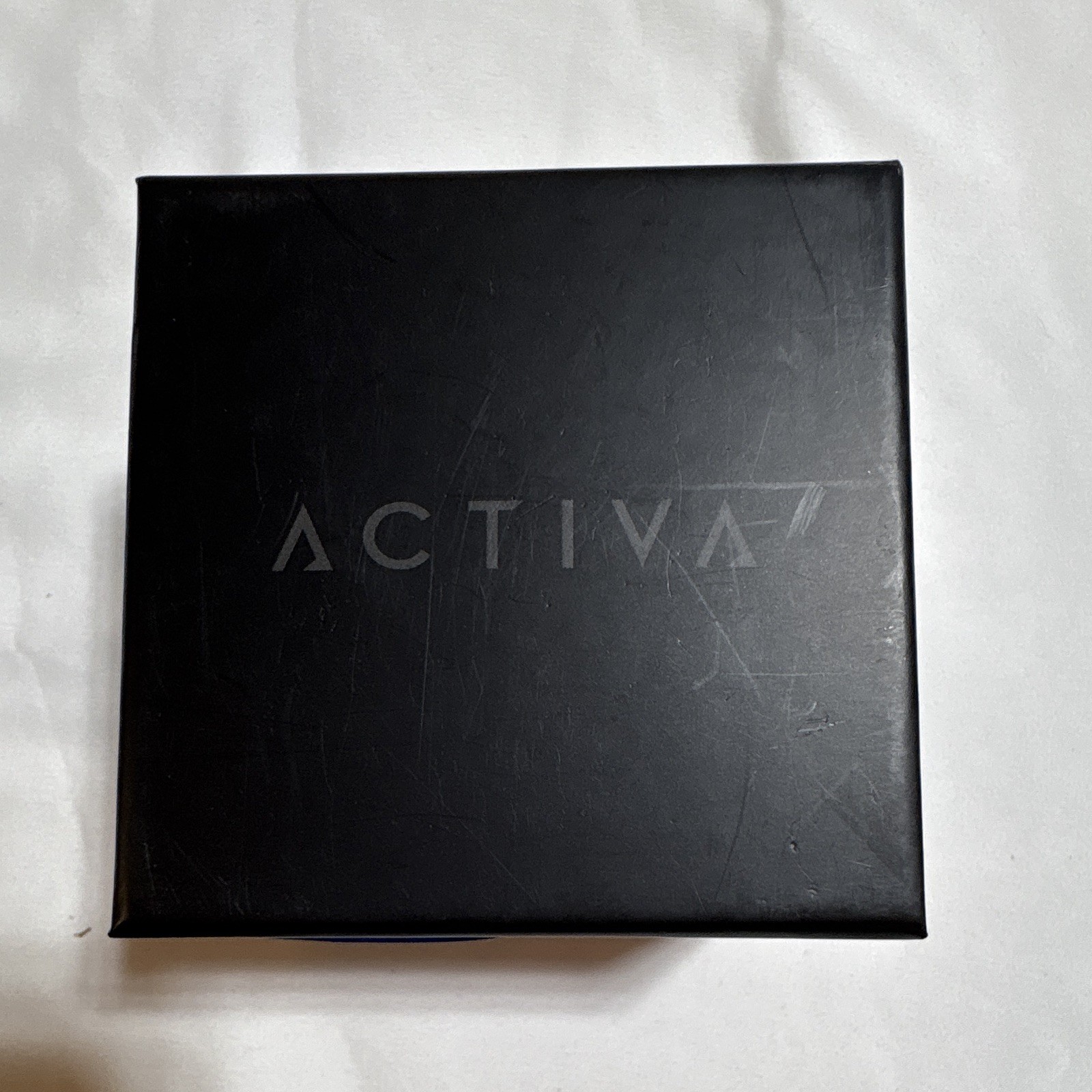 Activa ACW2305-010 Unisex 50mm Clear Resin Blue Silicone Multi-Function Watch