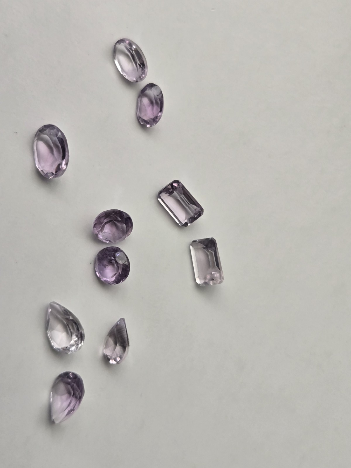 Amethyst Loose Gemstones-multiple Shapes And Shades