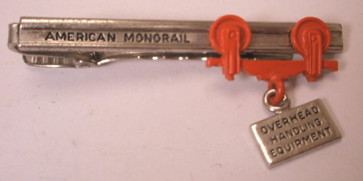 American Monorail Overhead Handling Equipment Vintage Tie Bar Clip crane hoist