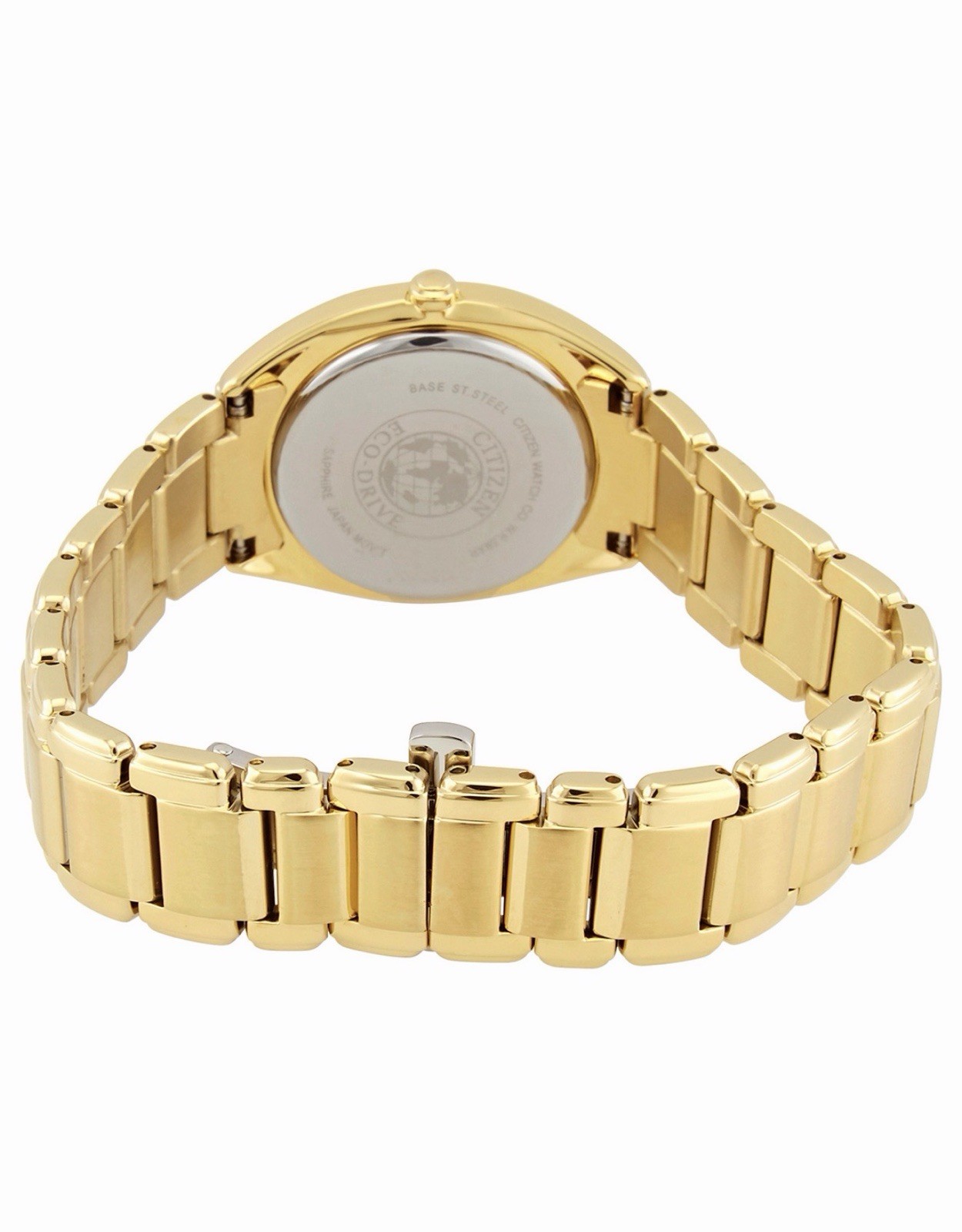 Citizen Diamond White Dial Gold-tone Ladies WatchItem No. EM0313-54A