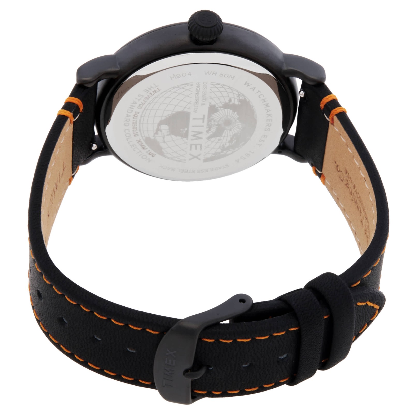 Timex Standard Dia De Los Muerto Quartz Orange Dial Men’s Watch TW2V67700VQ