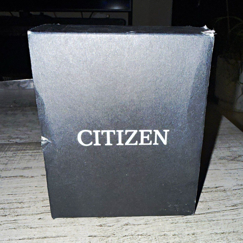 Citizen Eco-Drive Men’s Chronograph Date Tachymeter SS Bracelet Watch WR100