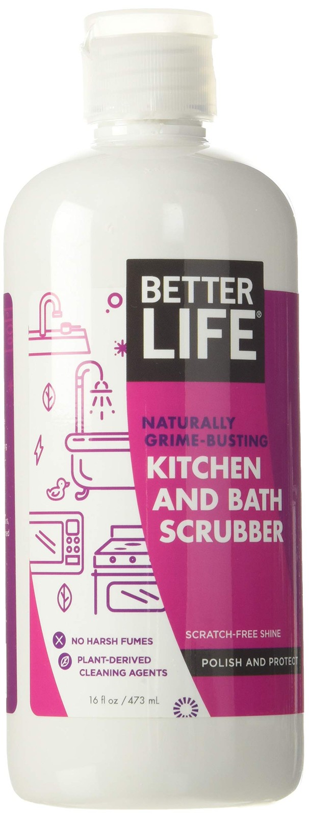 Better Life Sink Cleaner, Stainless Steel 16 Ounce (Pack of 1)