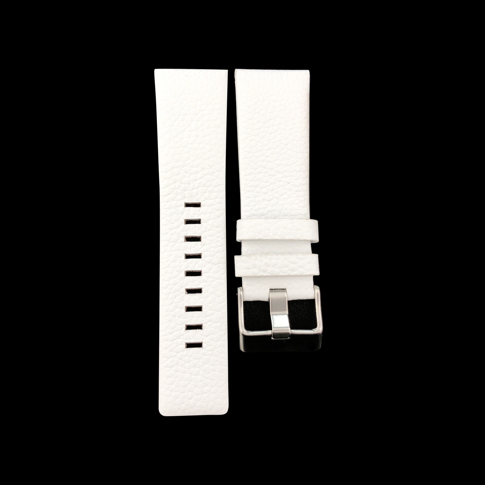 White Genuine Leather Strap Band fit Diesel DZ Watches 22 24 26 27 28 30 32 34mm