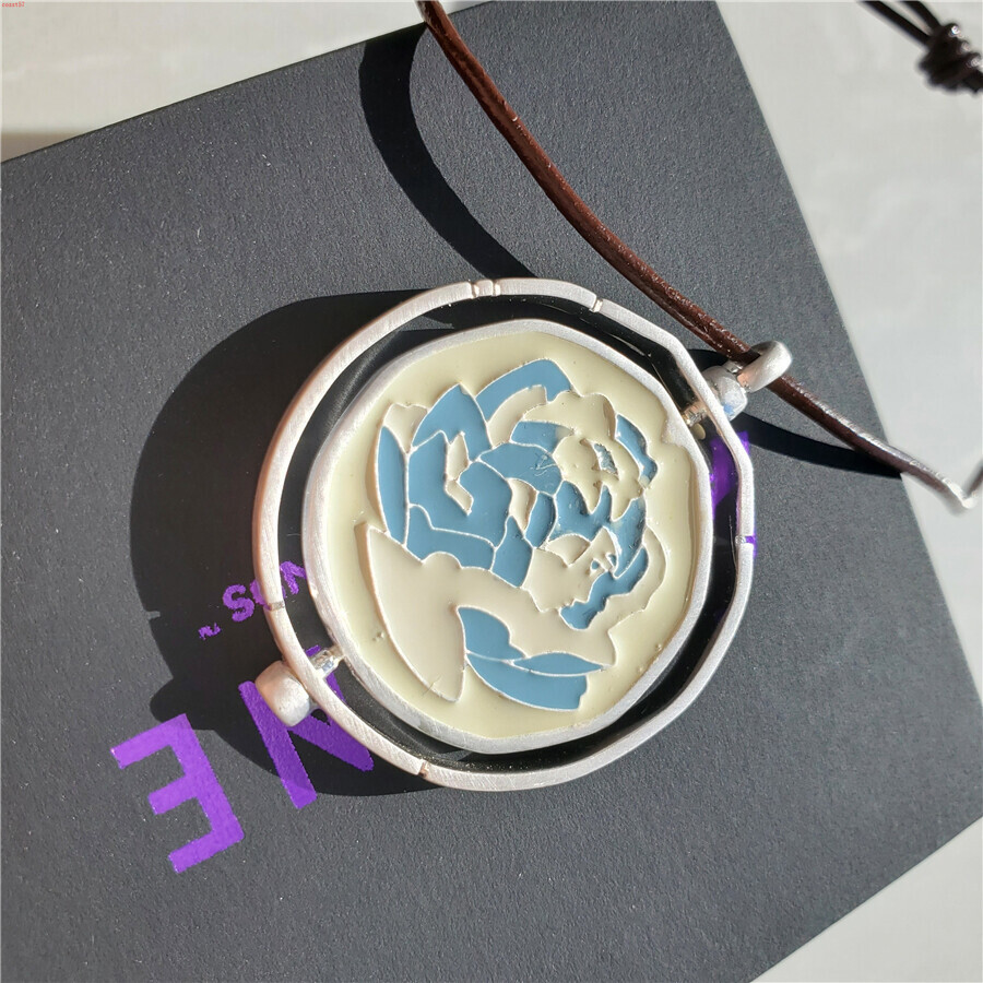 League of Legends Arcane Season 2 Official Jinx Blue Rose Pendant Necklace Gift