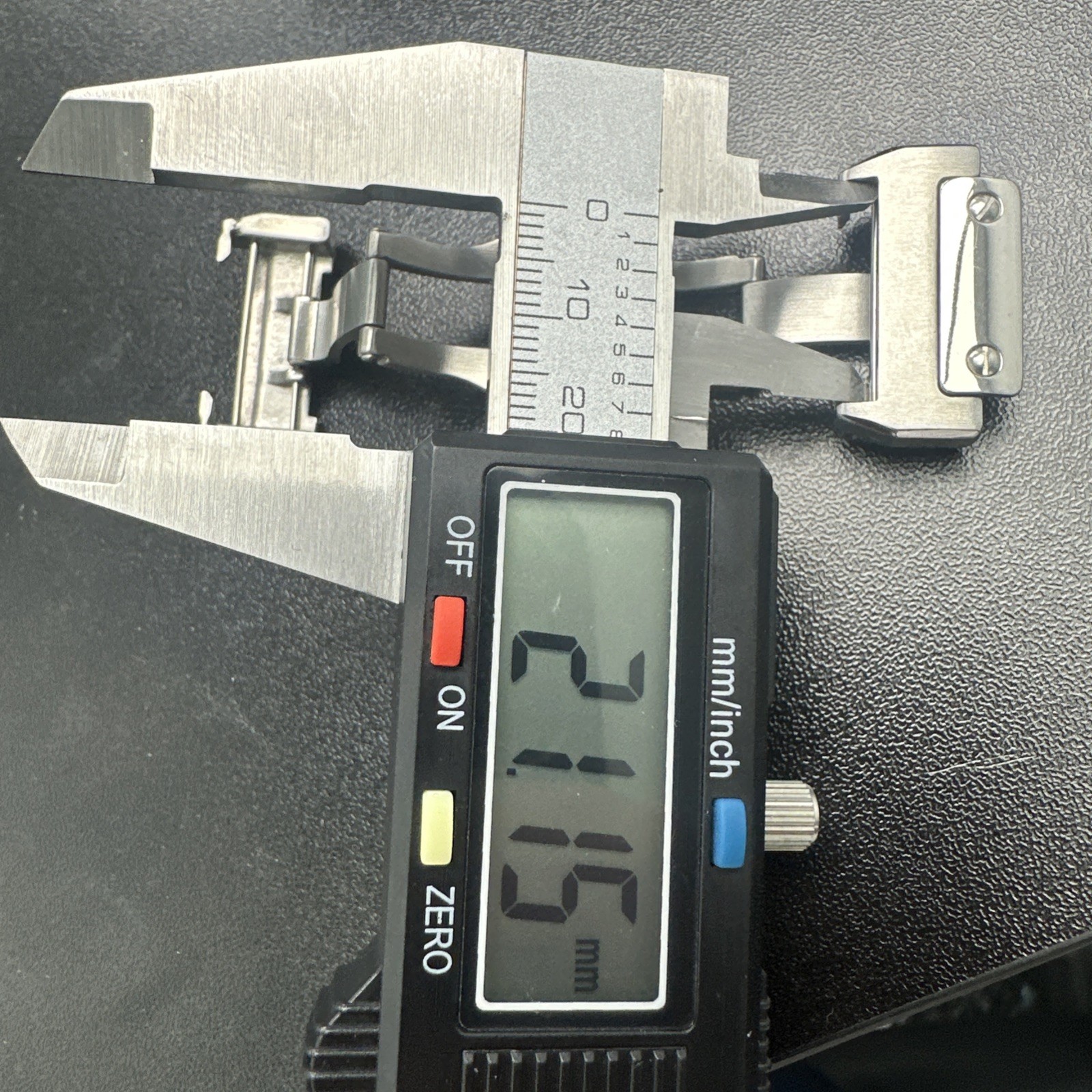Cartier 18mm Steel Deployment Deployant Clasp For No Holes / Fold Over Strap