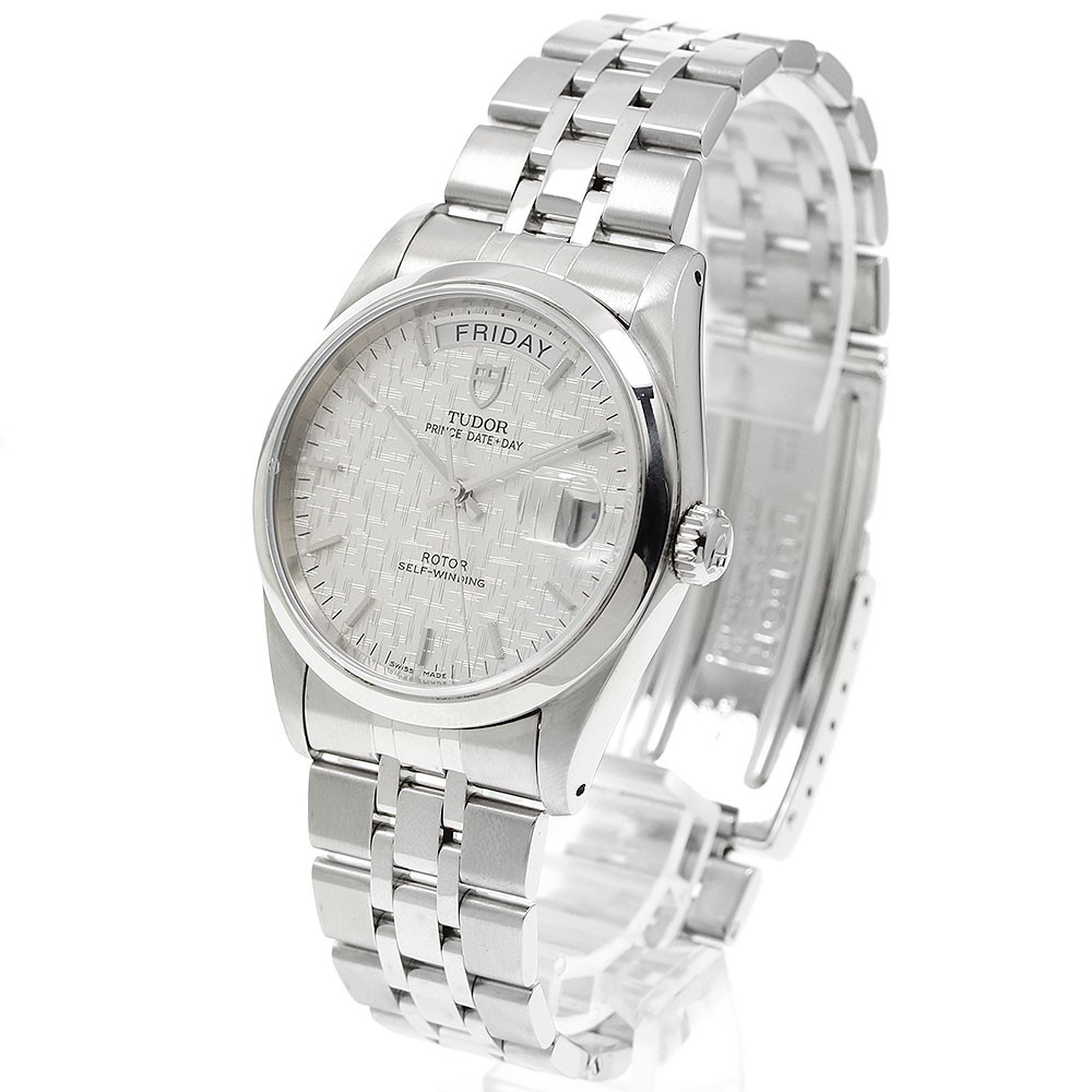 TUDOR Prince Date Day 76200 Silver Dial Automatic Men’s Watch_948018