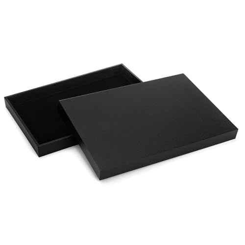 6 Pack Black Velvet Jewelry Tray, Large Velvet Jewelry Organizer Tray,