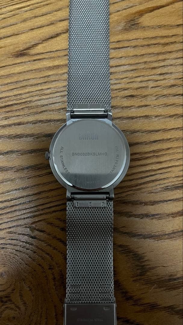 BRAUN Brown Watch BN0032BKSLMHG Mesh Belt