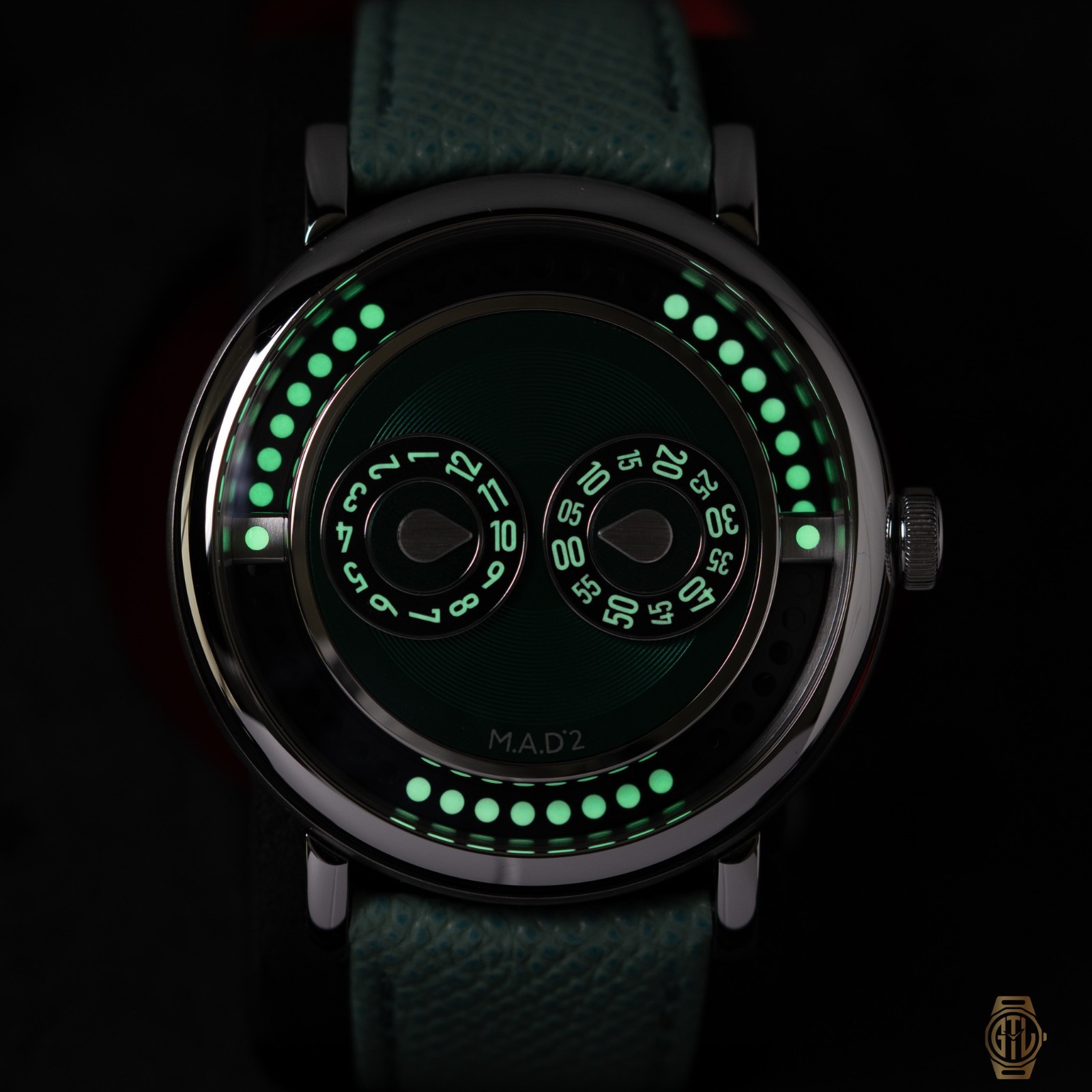MB&F M.A.D 2 Green Complete Set w/Box&Papers