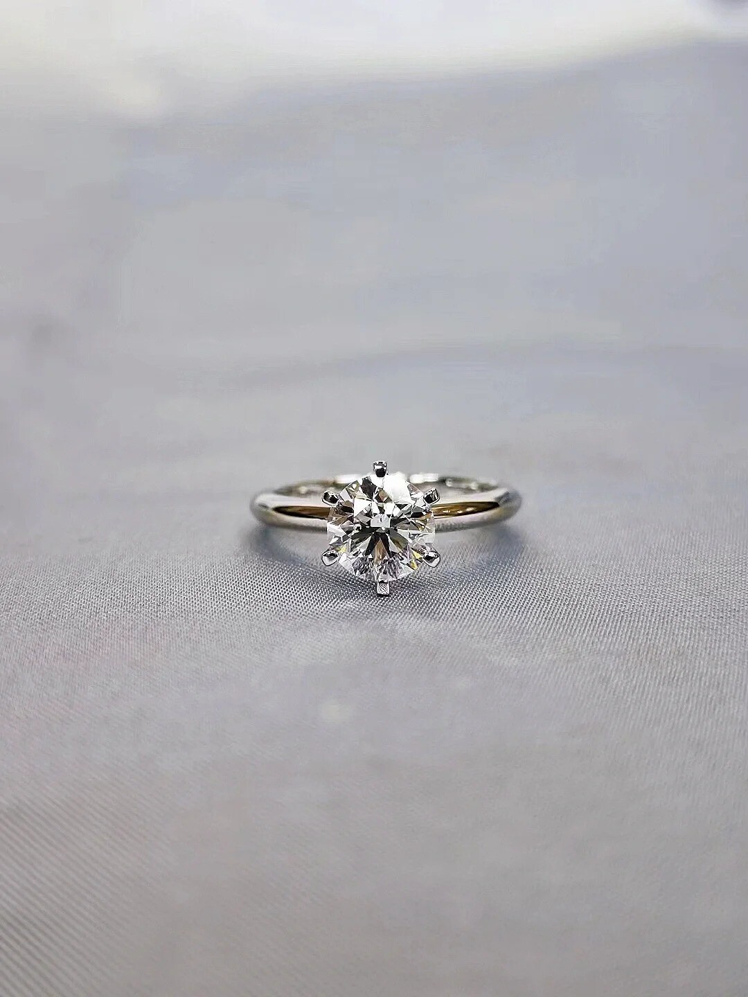 Moissanite Loose Gemstones Round Cut White D Color VVS1 GRA for Jewelry