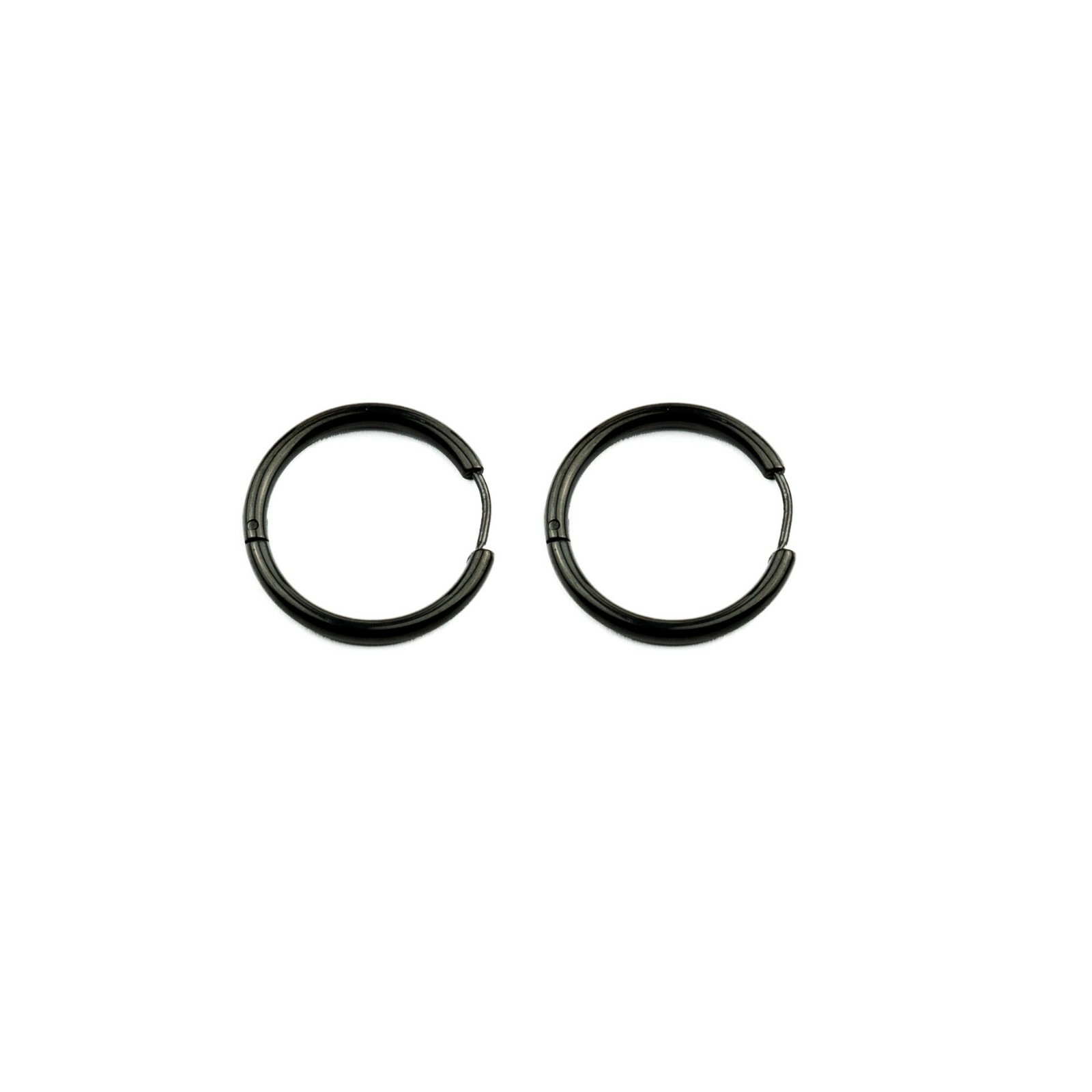 Vintage Stainless Steel Hoop Earrings Cartilage Lip Piercing Nose Hoop 18G