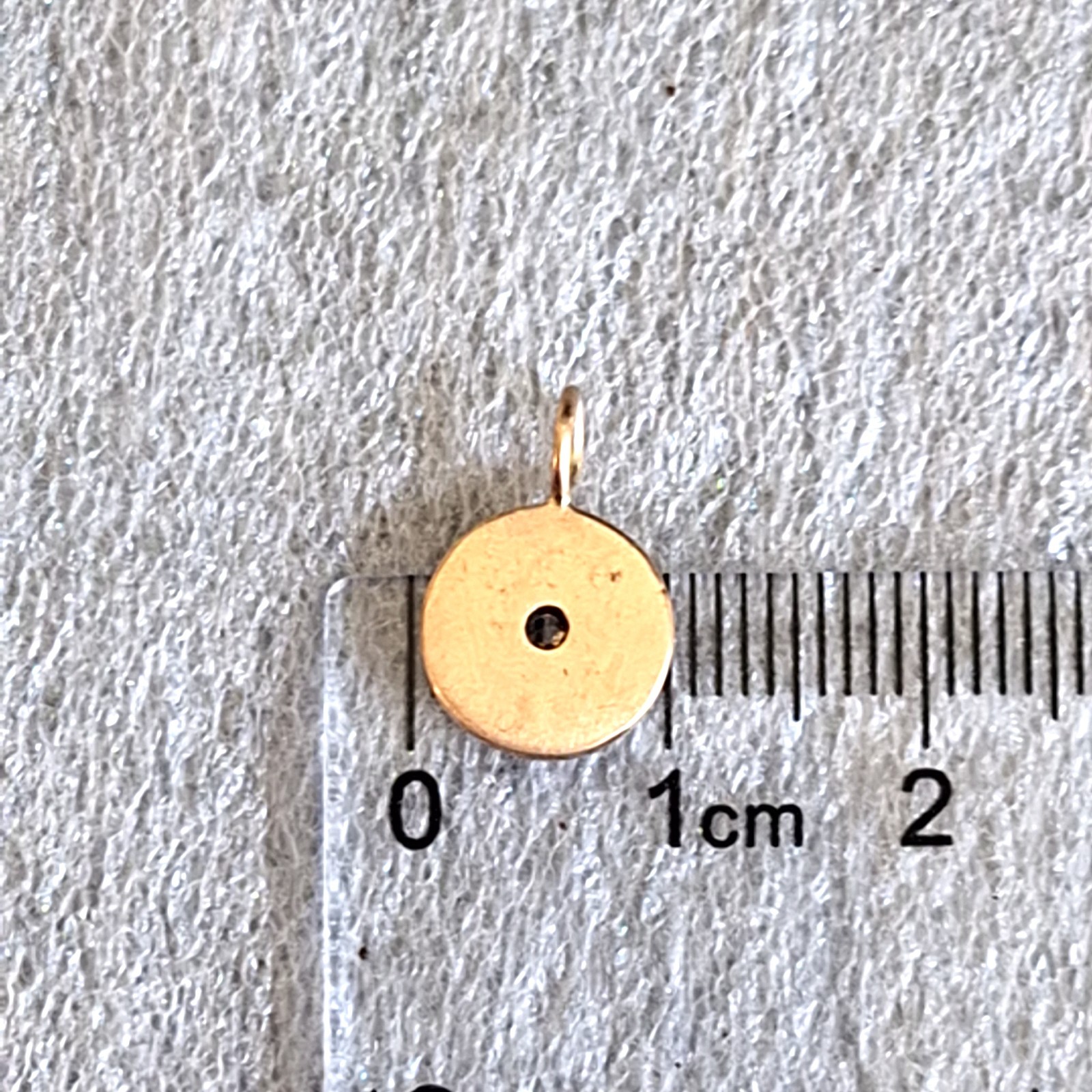Jane Diaz Mini Disc Pendant 10mm