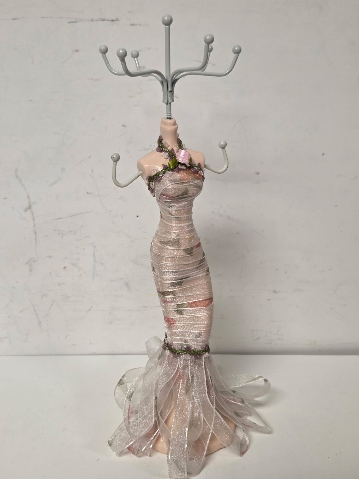Vintage Dress Mannequin Jewelry Stand Holder