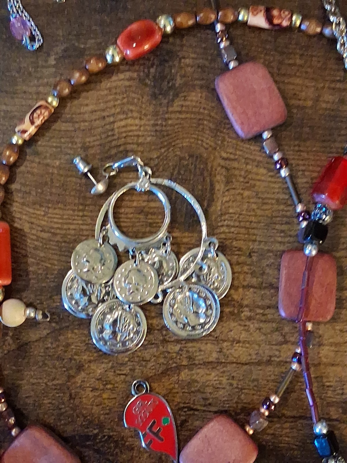 Assortment Costume Jewelry & Other Vintage Items Including 2 Ounces 999 Copper