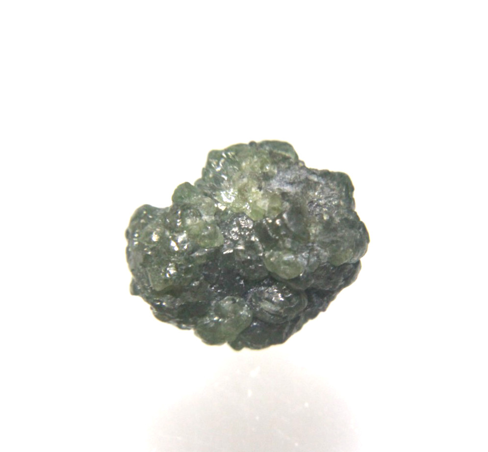 3.90CTS/1 PIECE REAL RAW UNCUT GREEN ROUGH DIAMOND 10.10×8.40×6.45 MM