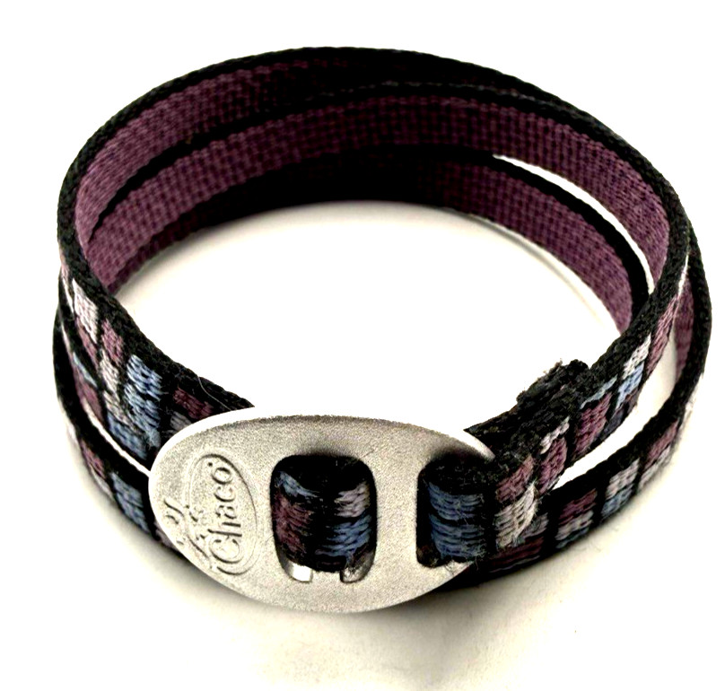 CHACO 20″ Multicolor Polyester Jacquard Boho Wrist Multi Wrap Bracelet