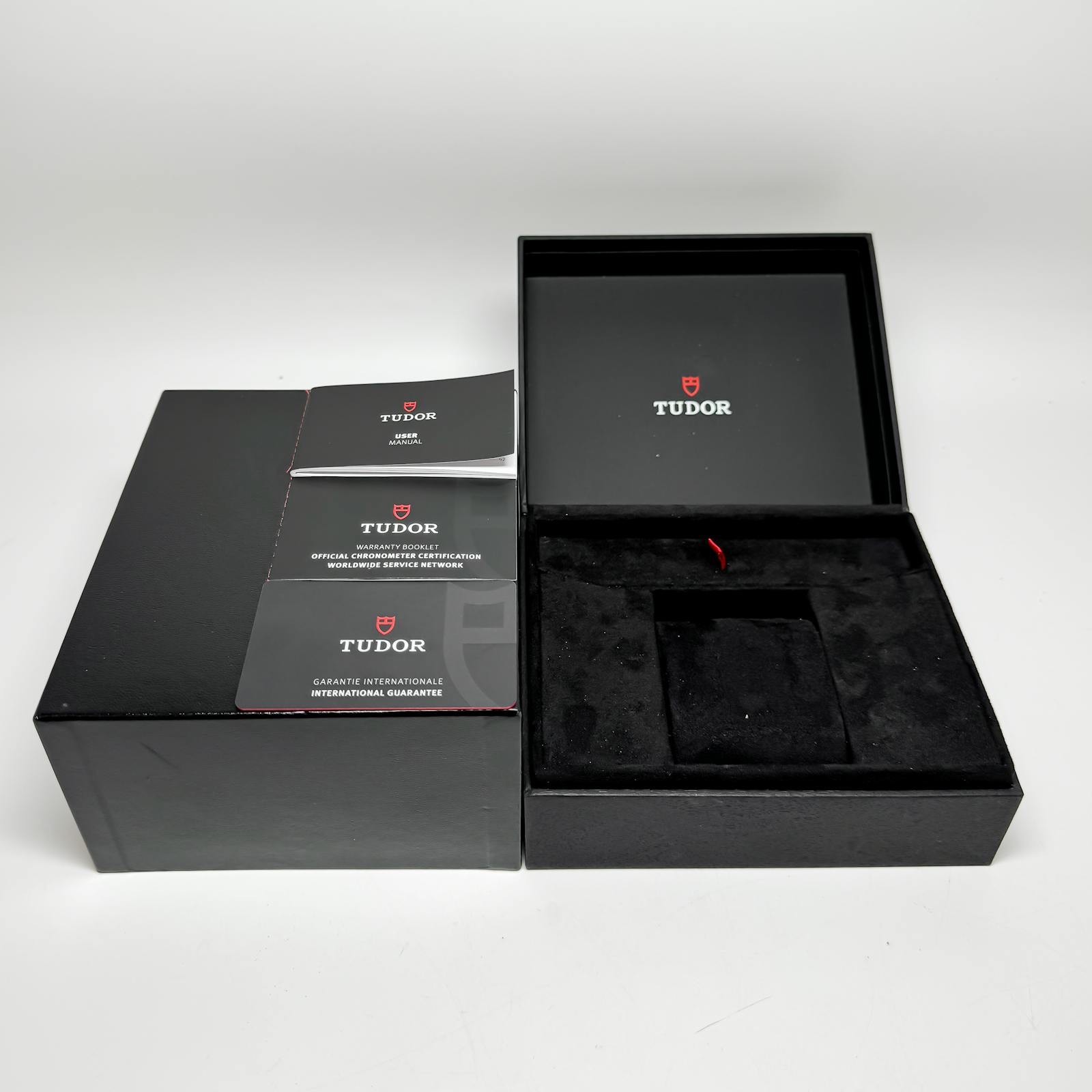 Tudor Pelagos FXD Chrono Black Carbon Composite Auto 43mm Strap Watch 25827KN