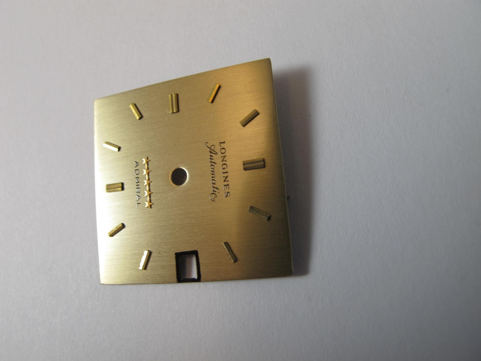 LONGINES AUTOMATIC 5 STAR ADMIRAL DIAL SQUARE FOR CALIBER 890