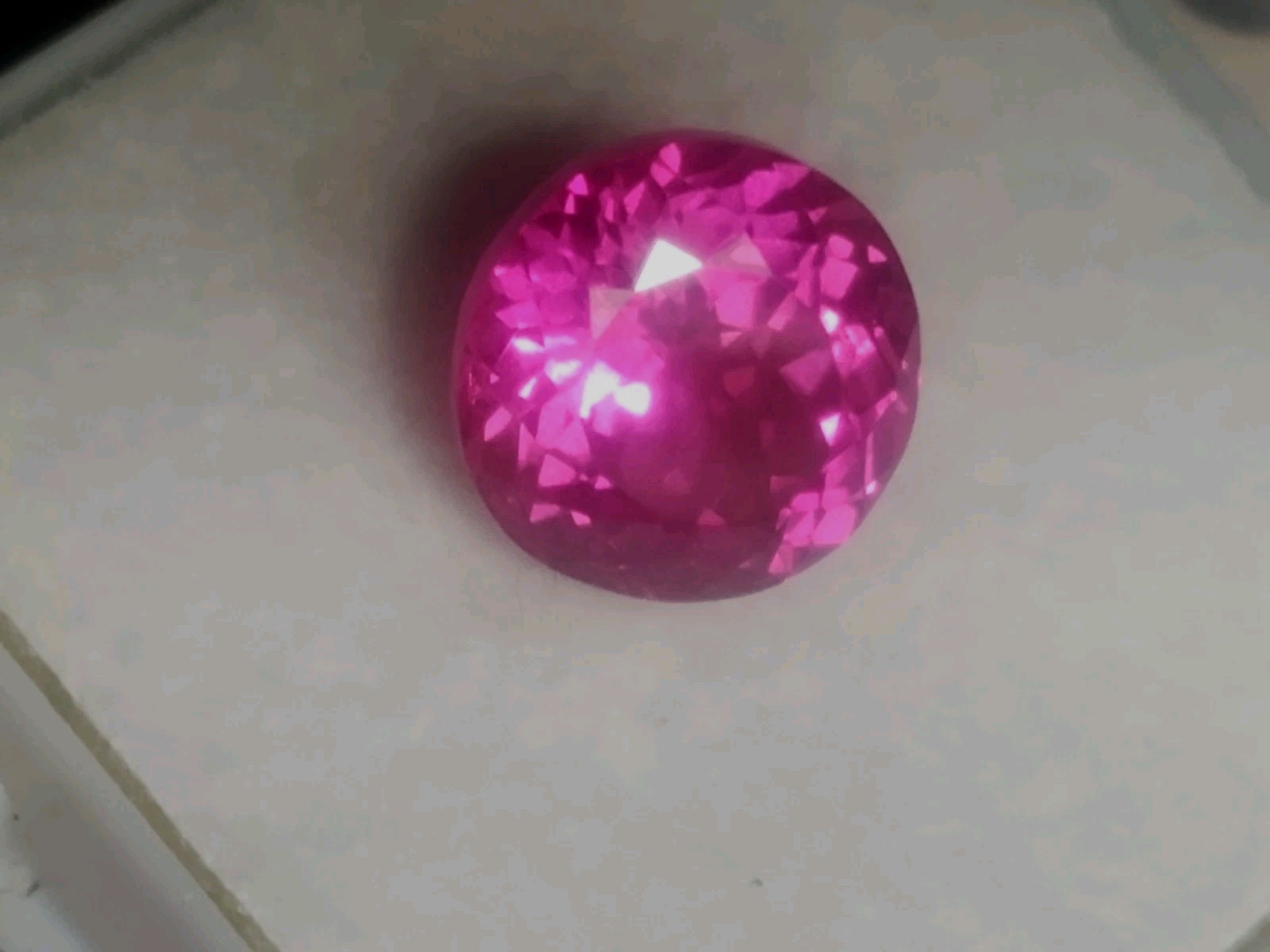 4.00ct Unheated Natural Mogok Pink Ruby Round AGSL Certified Stunning Loose