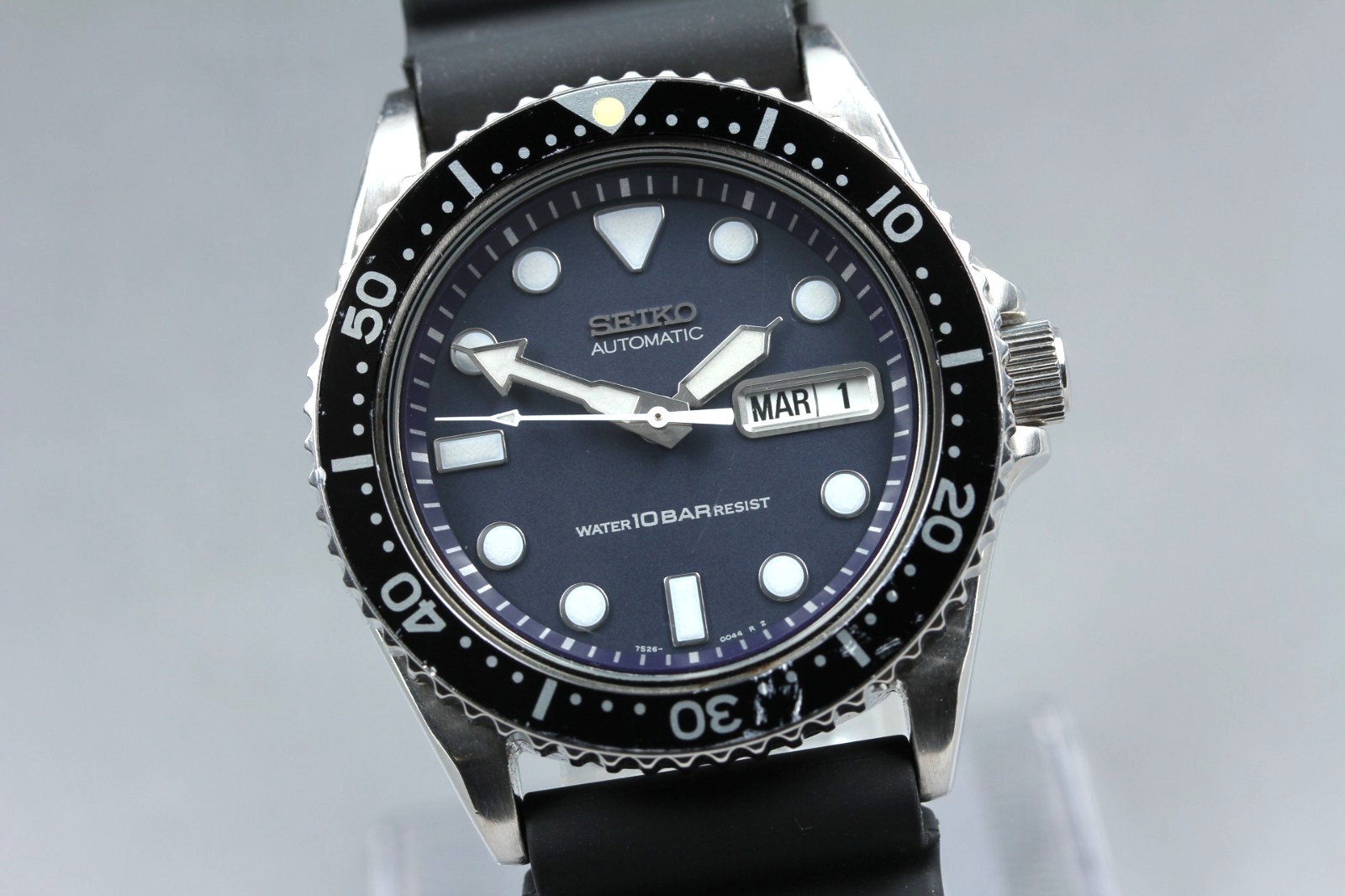 Vintage [N MINT] Seiko Diver’s SKX031 7S26-0040 Automatic Black Men Watch JAPAN