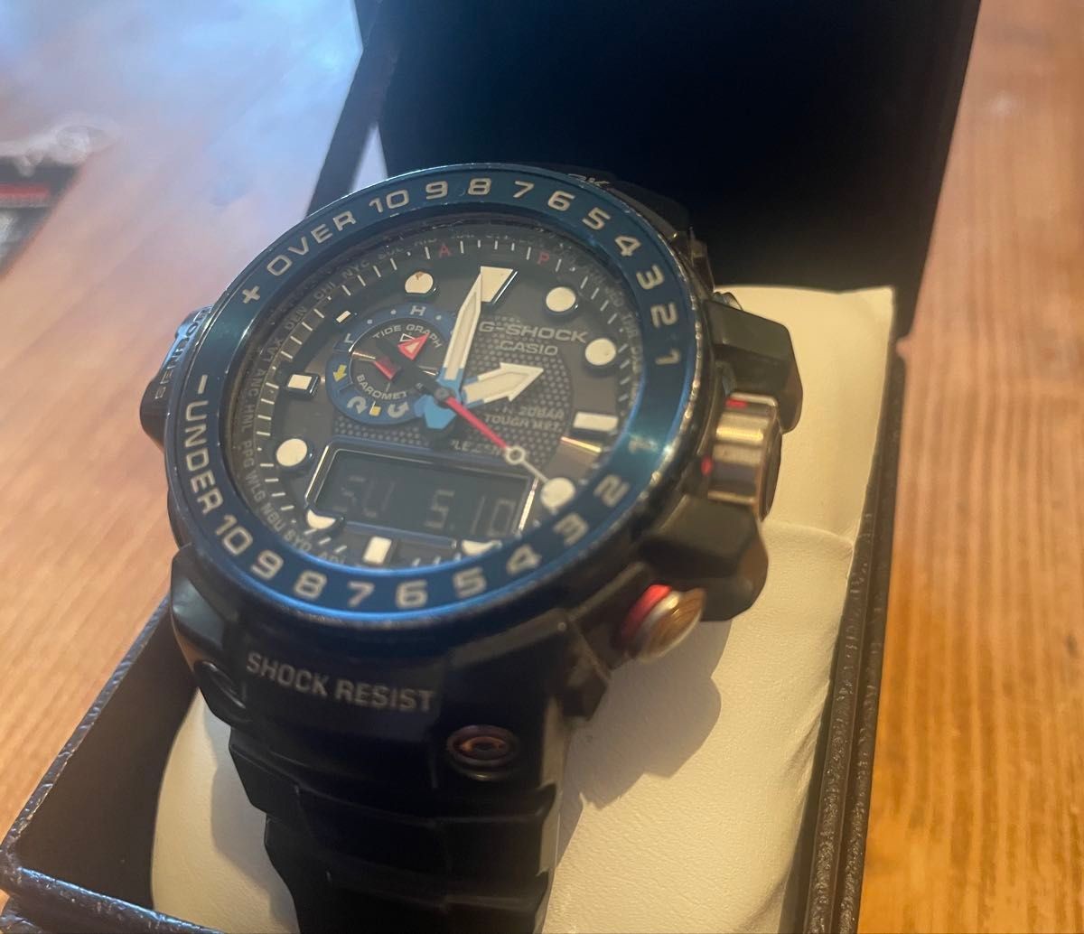 G SHOCK Gulfmaster radio solar wristwatch CASIO GWN 1000B 1BJF GULFMASTER radio