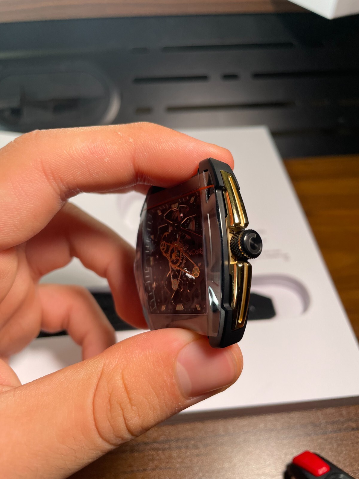 CIGA Design Men’s Watch Automatic Mechanical Analog Skeleton 3ATM Case