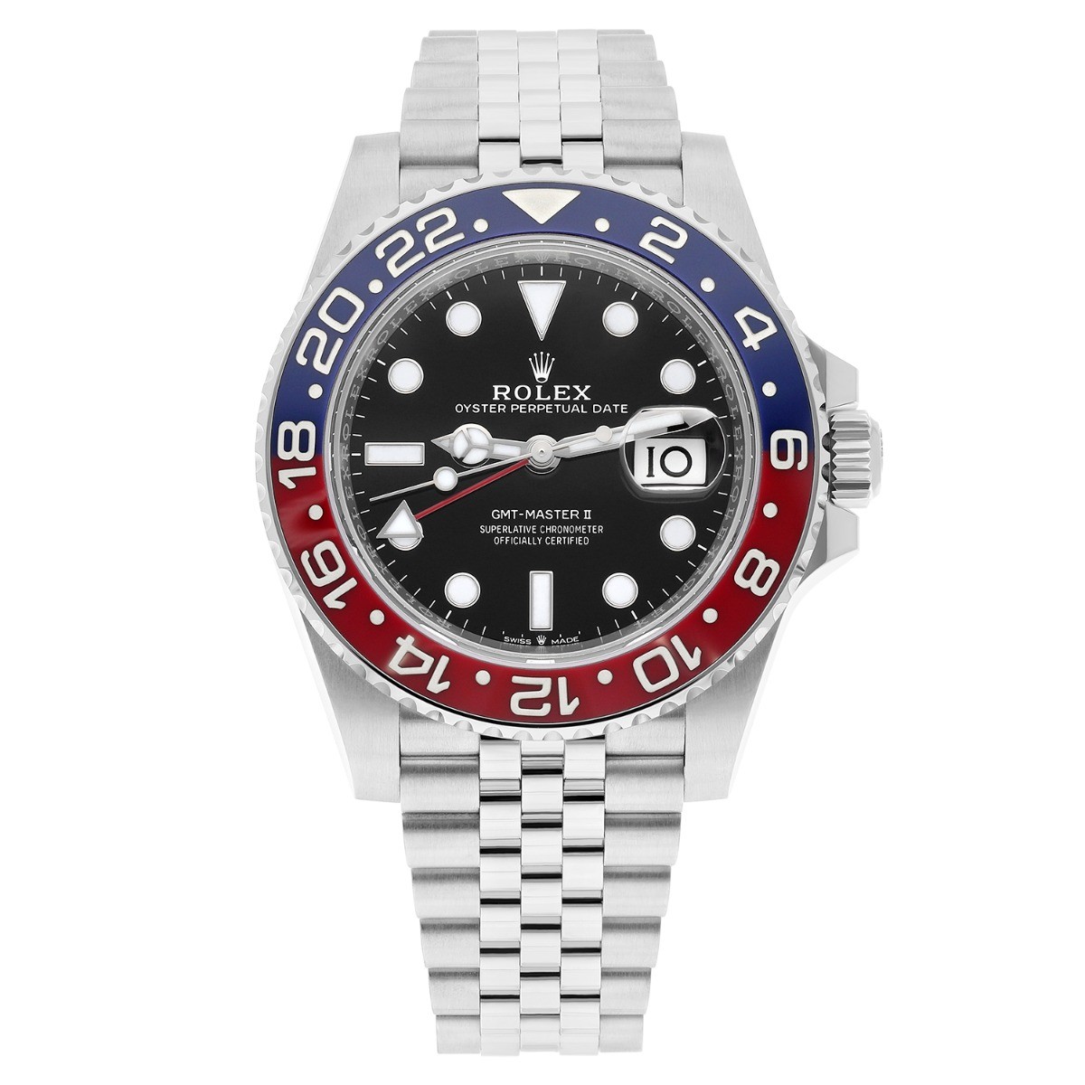 Rolex GMT-Master II 126710BLRO-0001 ‘PEPSI’ Jubilee Bracelet Stainless Steel …