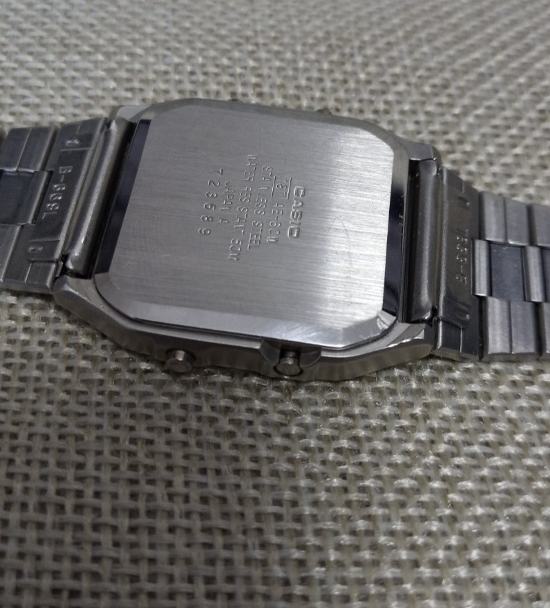 Casio AE-60W Rare Vintage Alarm Chrono Module 187 (~1980s)