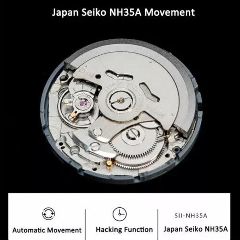 50-Fathoms 40mm Solid Bronze 20ATM Automatic Men Watch Japan NH35 PT5000 Movt