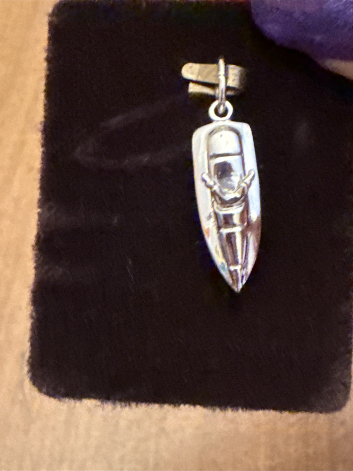 Sterling Silver Jet Ski Charm by Rembrandt