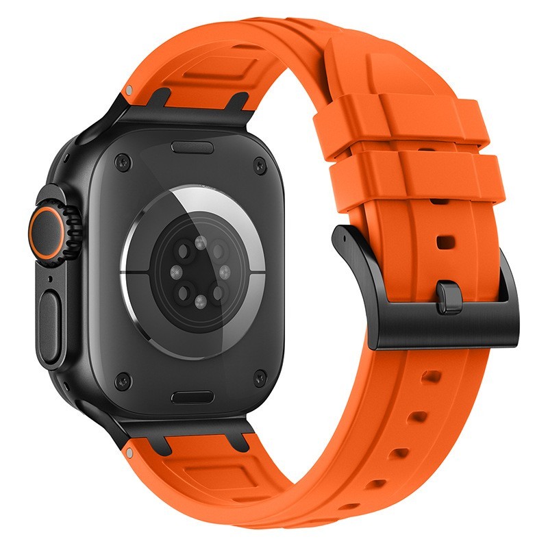 Liquid Silicone Sport Band for Apple Watch 11 10 9 8 7 6 Ultra 3 2 44/45/46/49mm