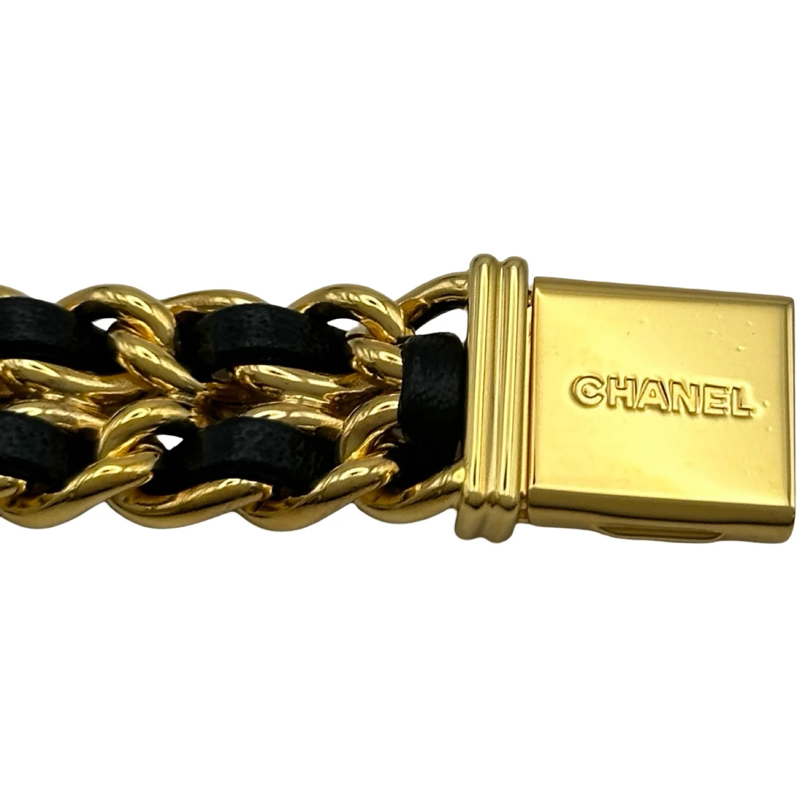 Chanel Première M H0001 20mm Black Dial Quartz Watch OKW2980