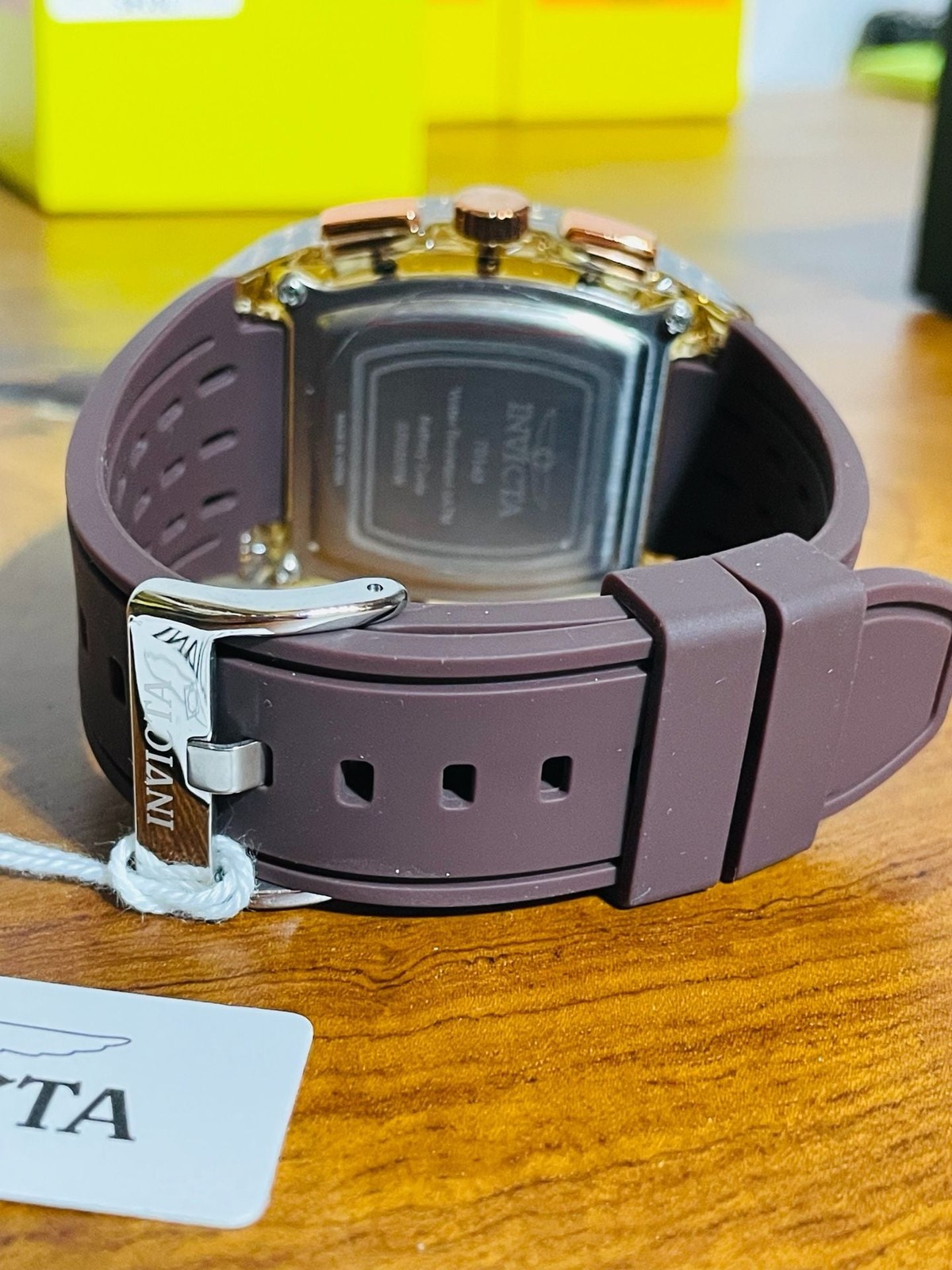 Invicta S1 Rally Chronograph Watch with Brown Carbon Fiber Dial 70143