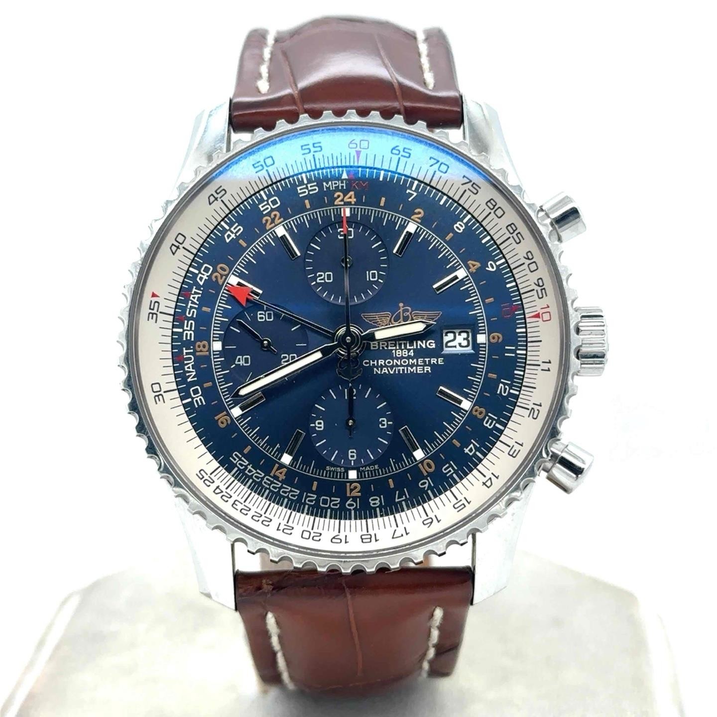 Breitling Navitimer World Chronograph Automatic 46mm Steel Men’s A24322121C1X2