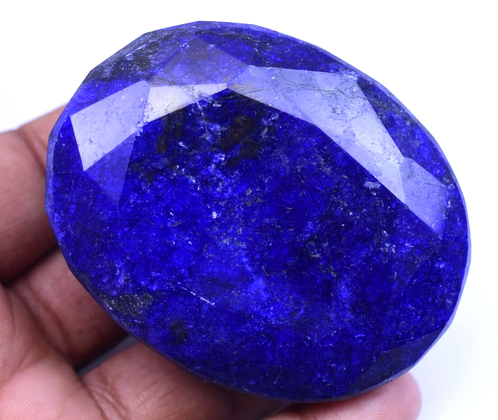 RARE 970.00 CT Natural Nigerian HUGE Blue Sapphire Certified Pear Loose Gemstone