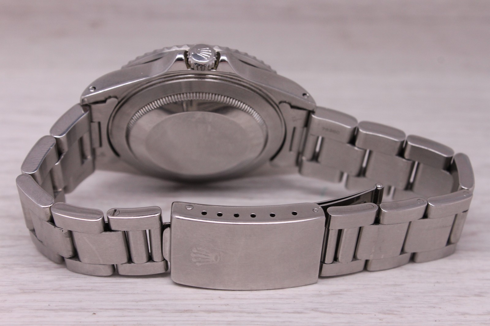 Vintage 1995 Rolex GMT Master II 16710 Mens 40mm Steel Watch Oyster Coke Bezel
