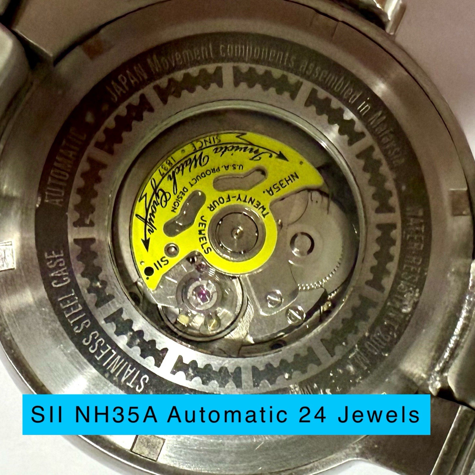 52mm Auto MARITIME Flags | Gray Dial | Silvertn Bracelet PRO DIVER Invicta Watch