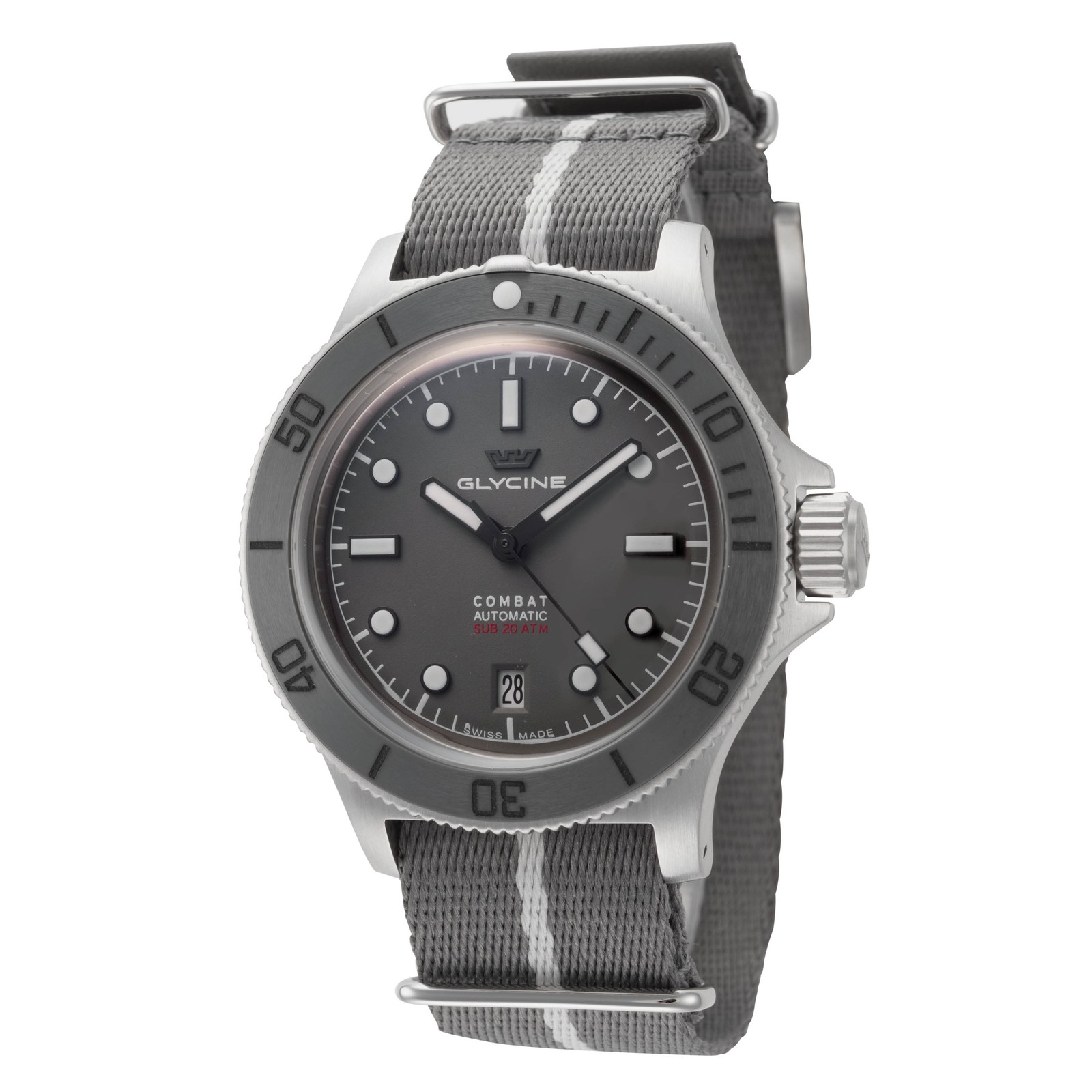 Glycine Men’s Combat Sub Box Ceramic 41mm Automatic Watch GL0526