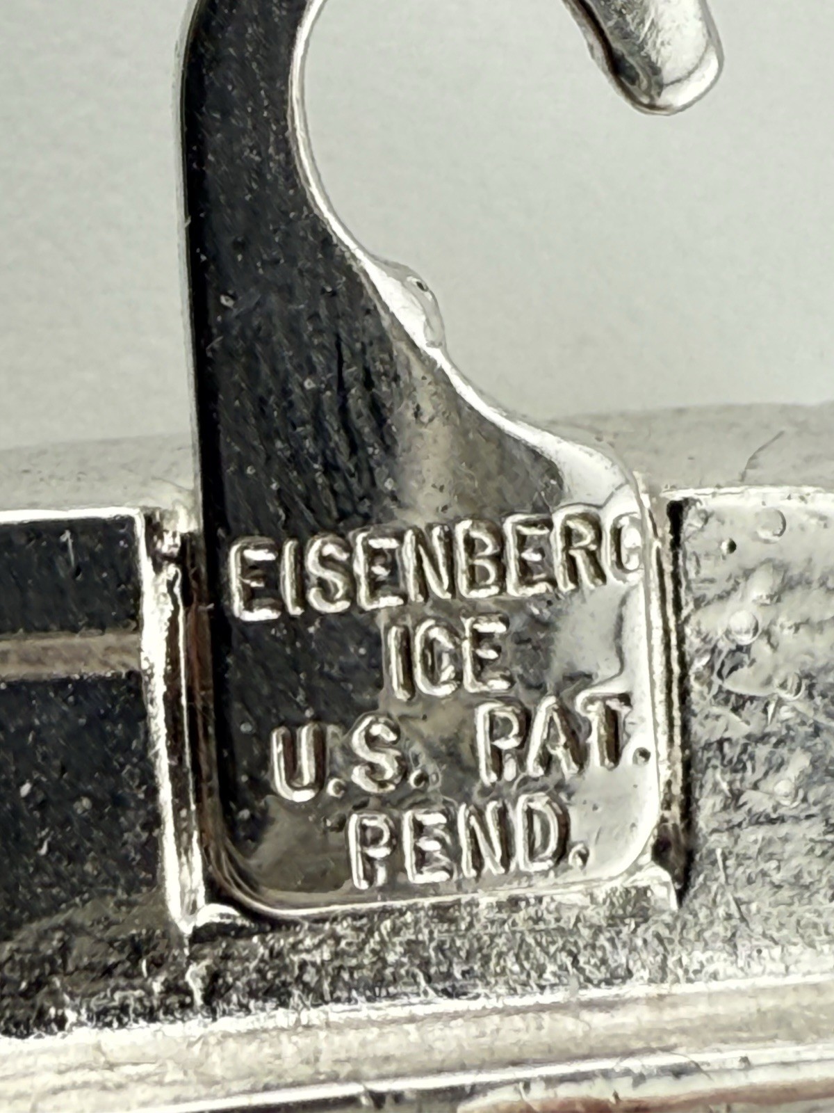 EISENBERG ICE SILVERTONE RHINESTONE 6 3/4” BRACELET AS IS PLEASE READ K138B