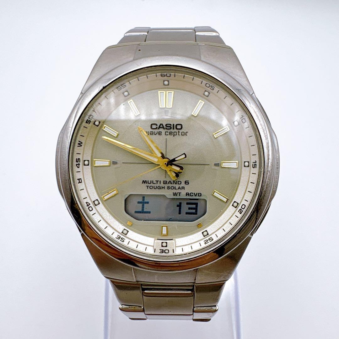 Casio Wave Ceptor Men’s Solar Ana-Digi Watch Light Tough Odm