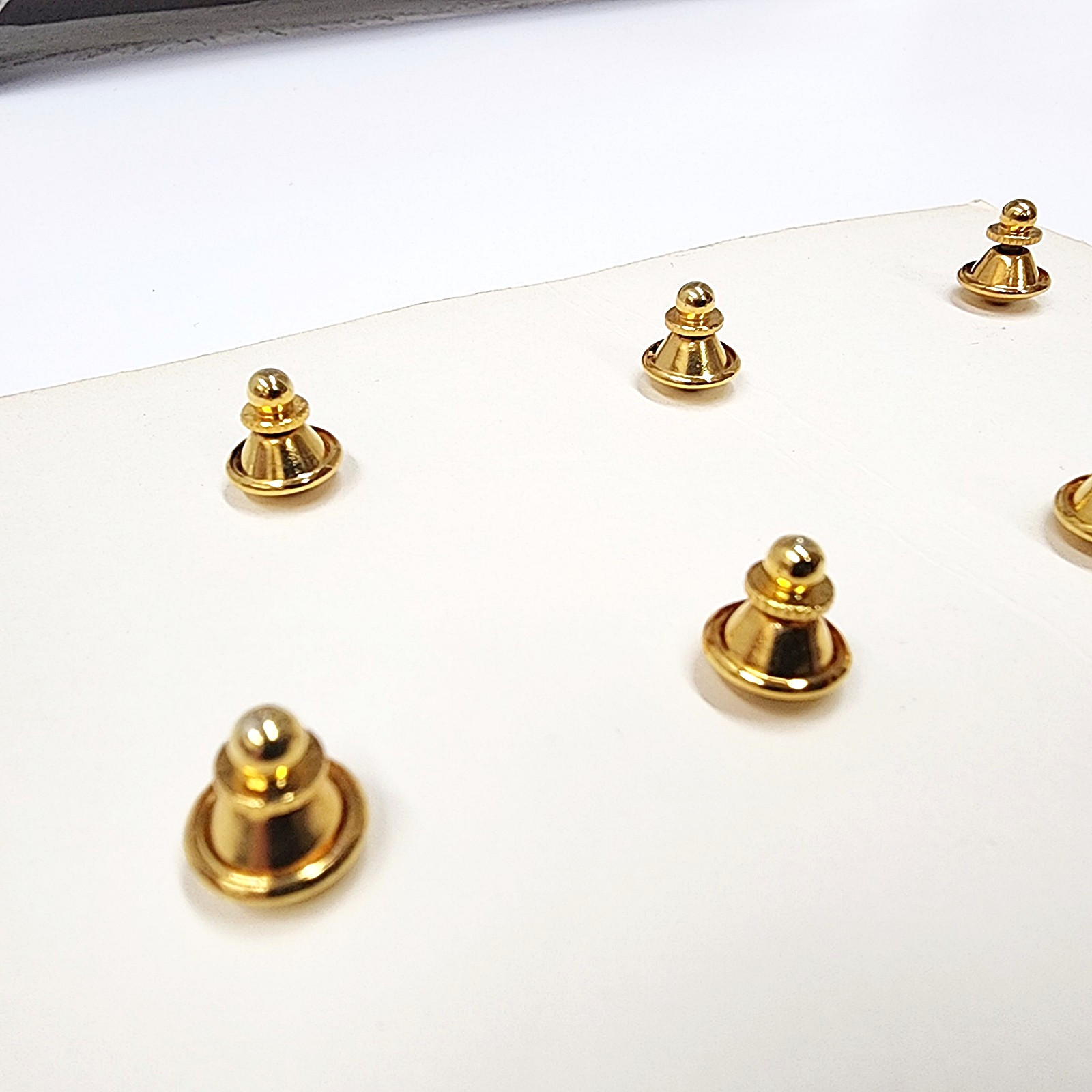 Seven Inspirational Pins, Gold in Color, Daily Religious Pins